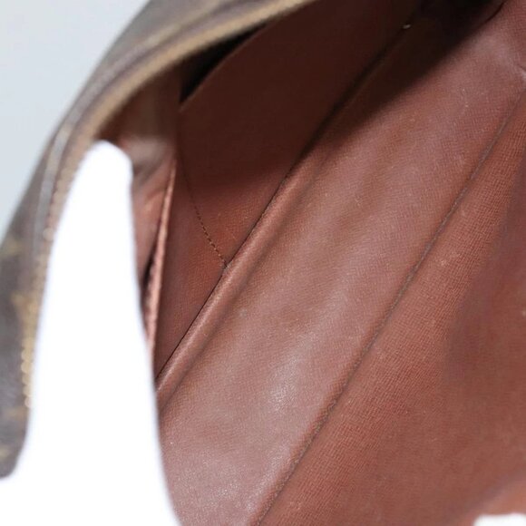 LOUIS VUITTON Monogram Compiegne 28 Clutch Bag M51845 LV Auth th5799 - Picture 9 of 16